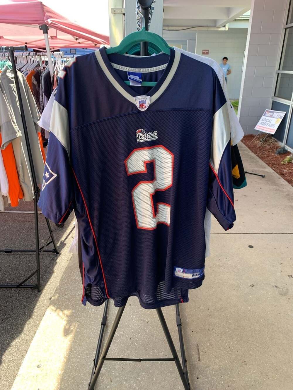 Reebok Doug Flutie New England Patriots NFL Jersey Size XL